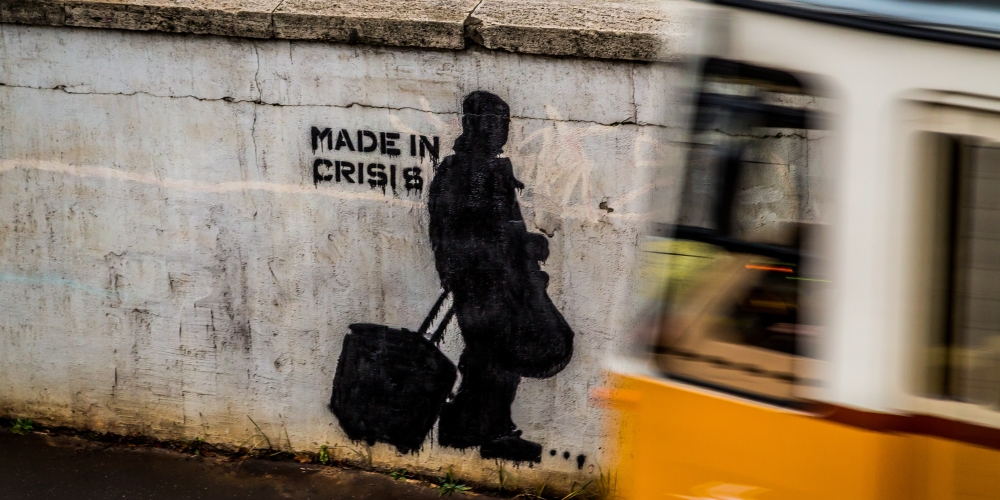 mężczyzna w kryzysie