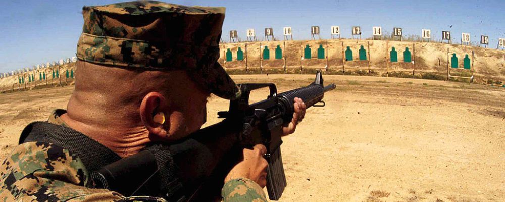 shooting range target, zdjęcie: US Marines Corps CC-0