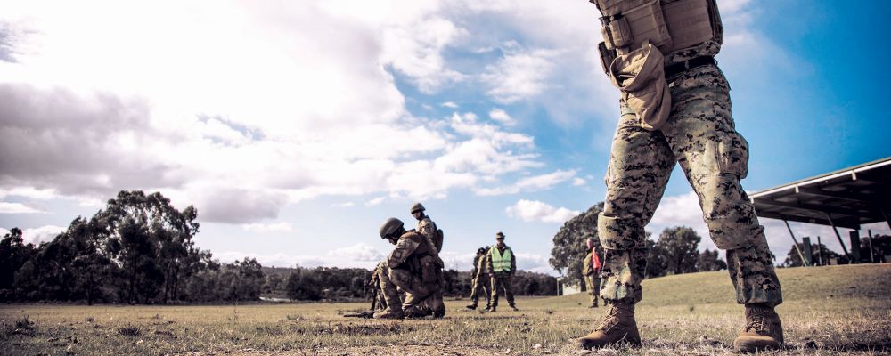 na dwóch nogach, zdjęcie: marines.mil, CC-0