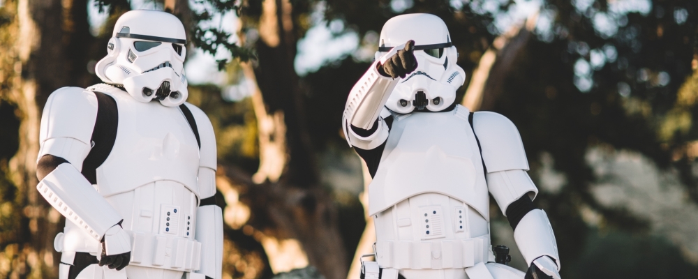 szturmowcy pokazują na Ciebie palcami, bo to Twoja sprawka, zdjęcie: saksham-gangwar@unsplash.com, CC-0