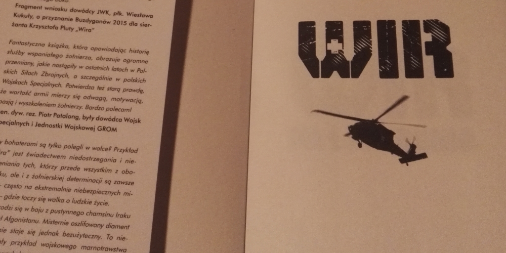 Wir. Na linii ognia. Wydawnictwo Znak. zdjęcie: operator-paramedyk.pl